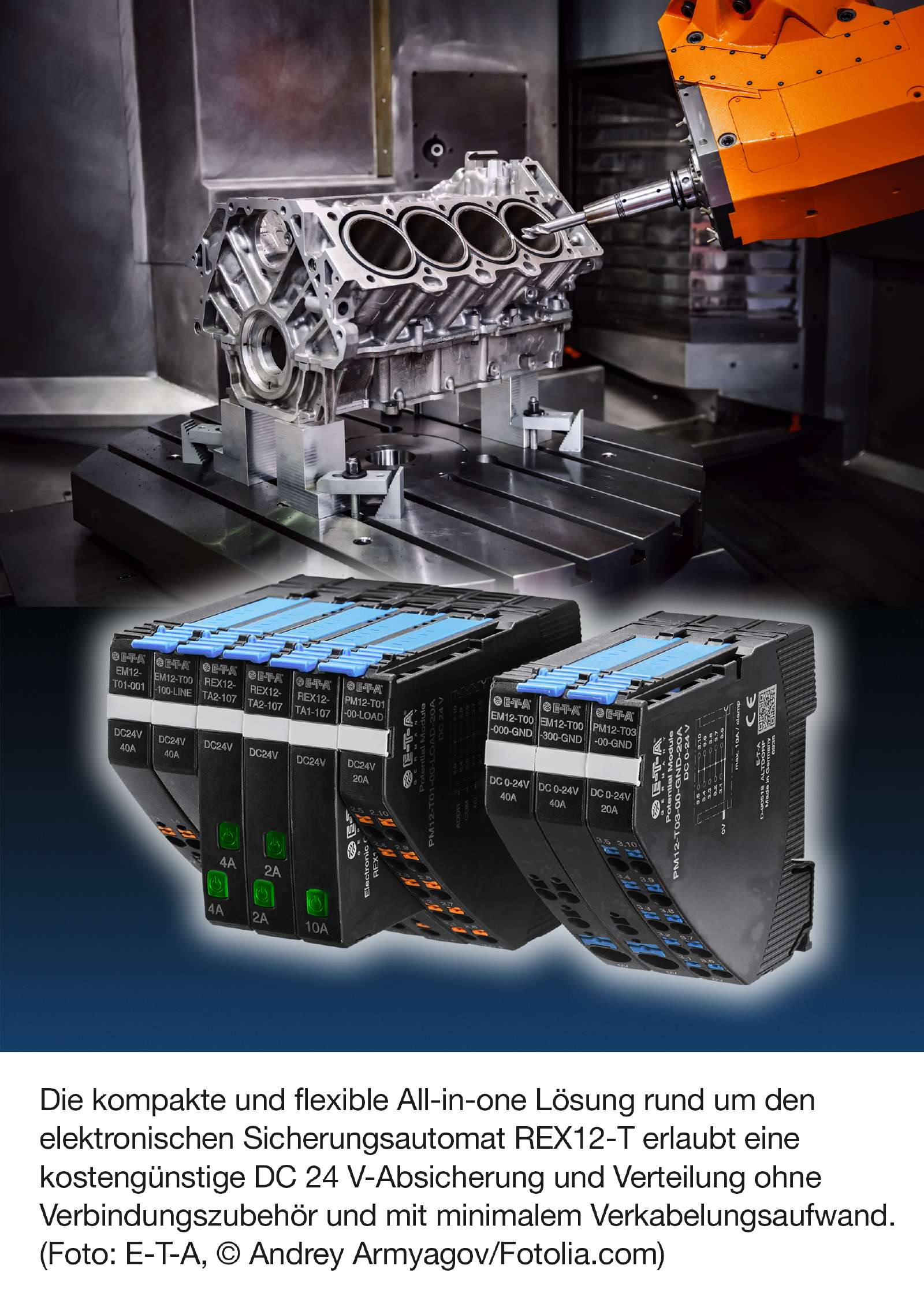 Kompaktes, flexibles Absicherungssystem für den Maschinenbau