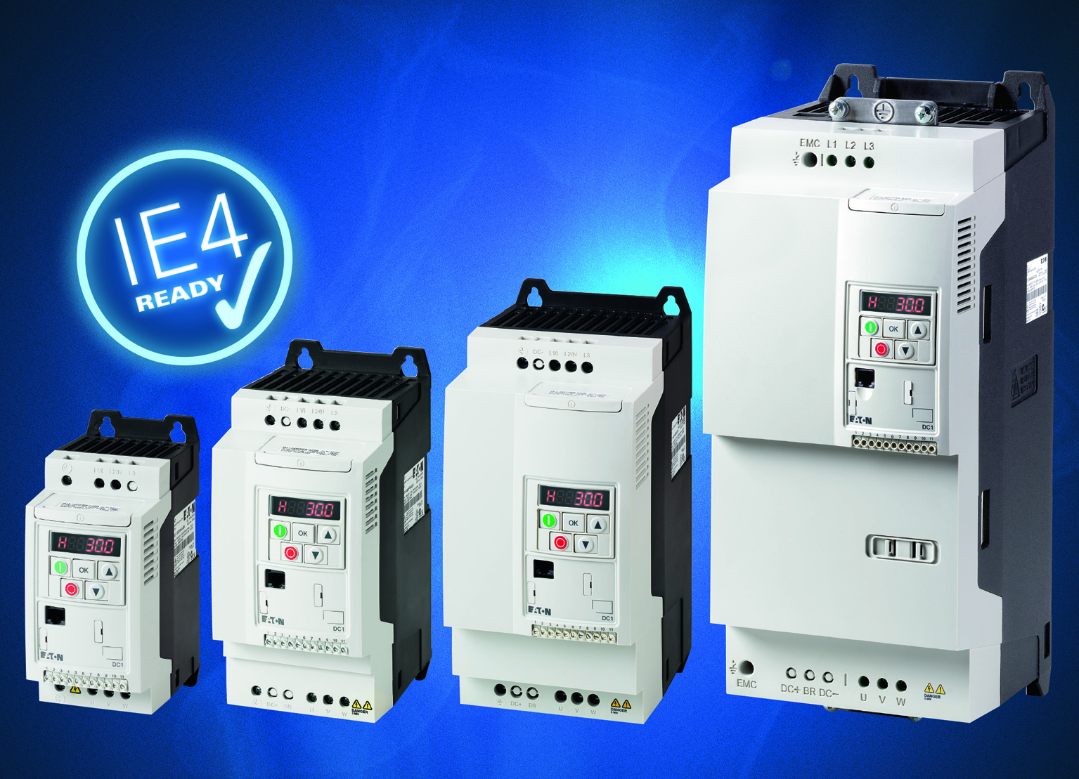 Robuste Frequenzumrichter für IE4-Motoren