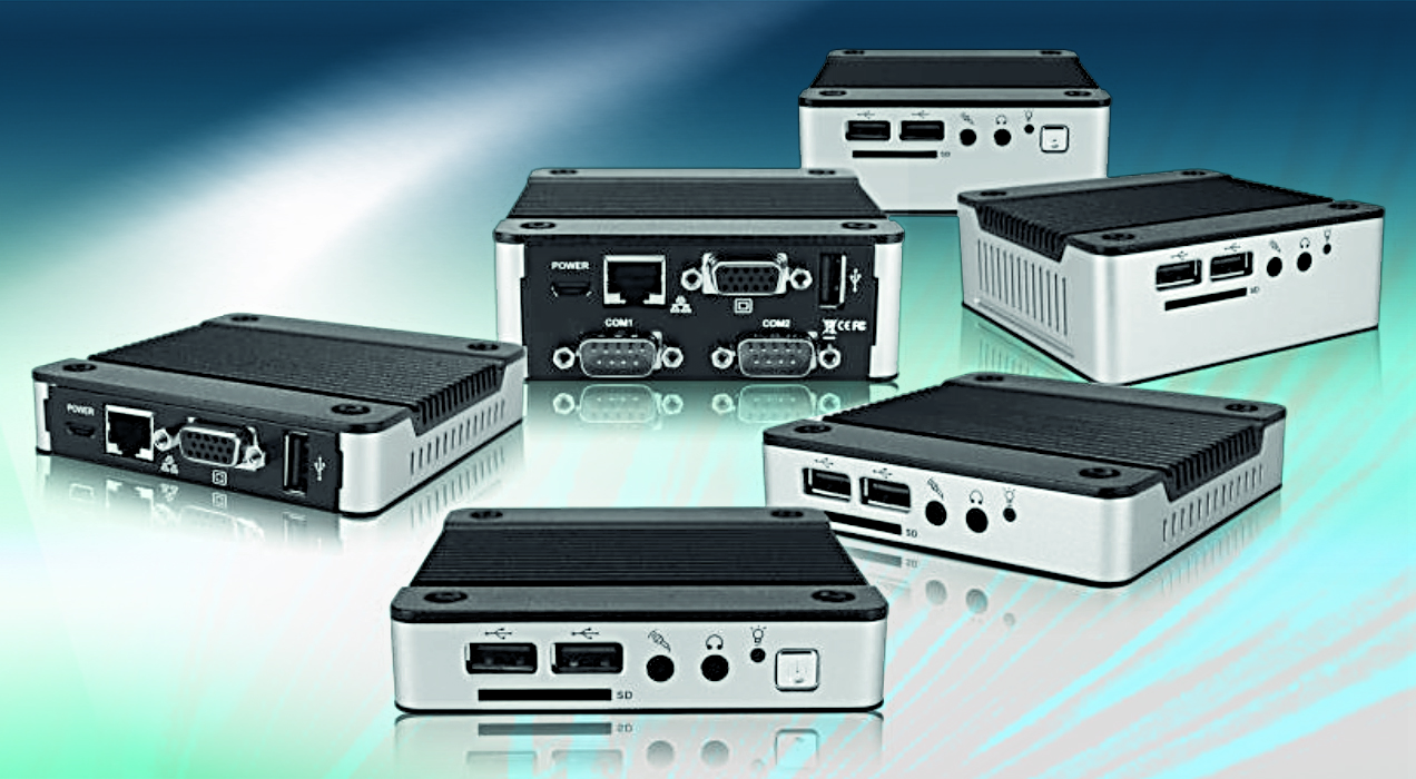 Lüfterlose Mini-PCs im PC/104-Format