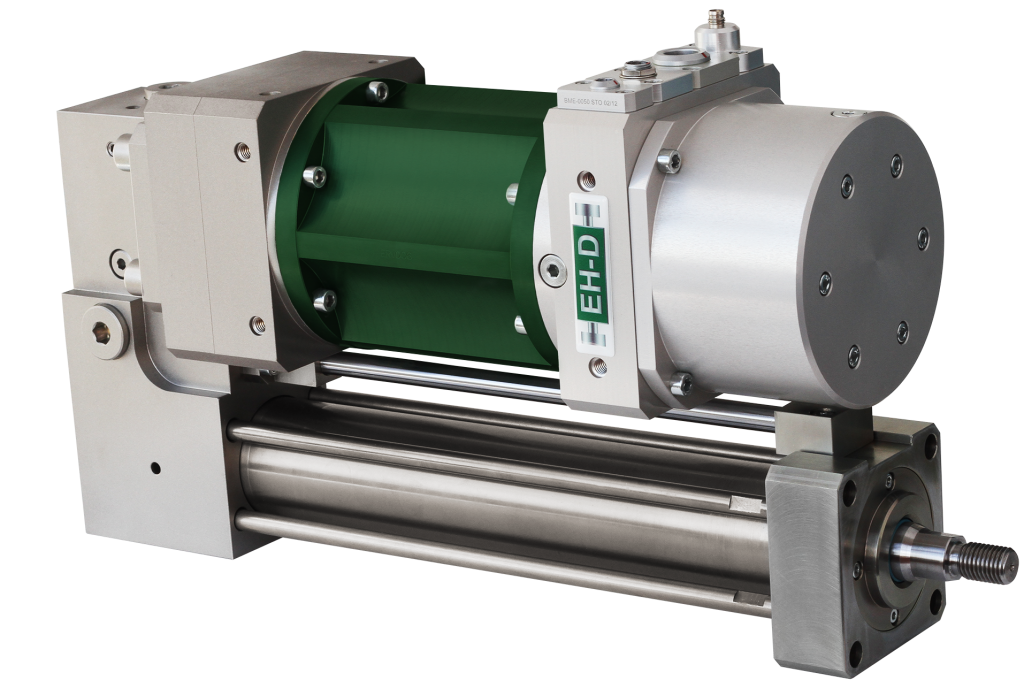 Kraft und Präzision für prüftechnische Anwendungen 1 Der Antrieb von Böhner-EH ist auf Energieeffizienz und Präzision ausgelegt.