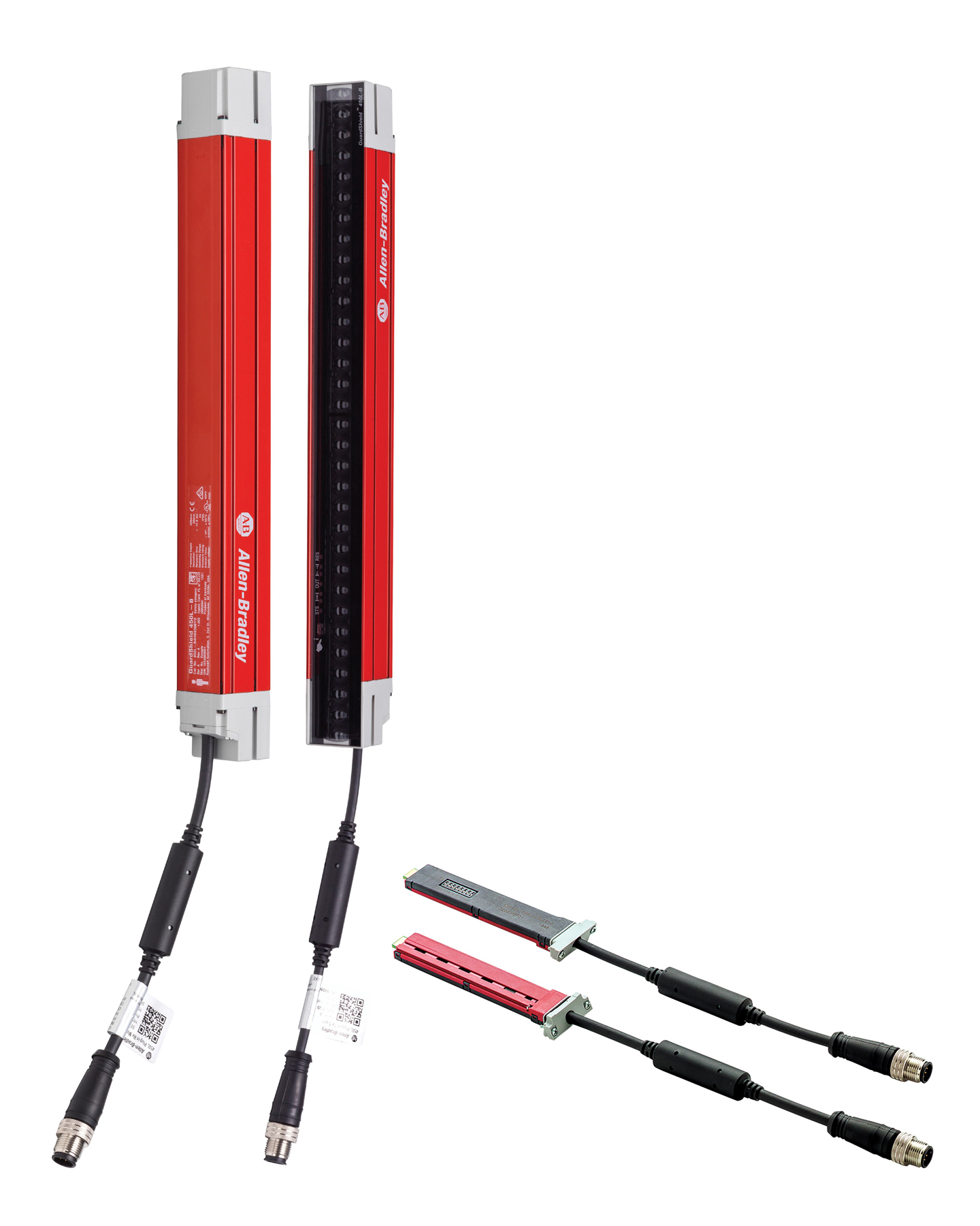 Lichtgitter mit integriertem Transceiver