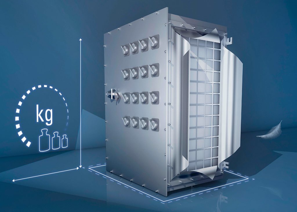 Gehäusetechnologie für Zone 1 1 EXpressure less weight