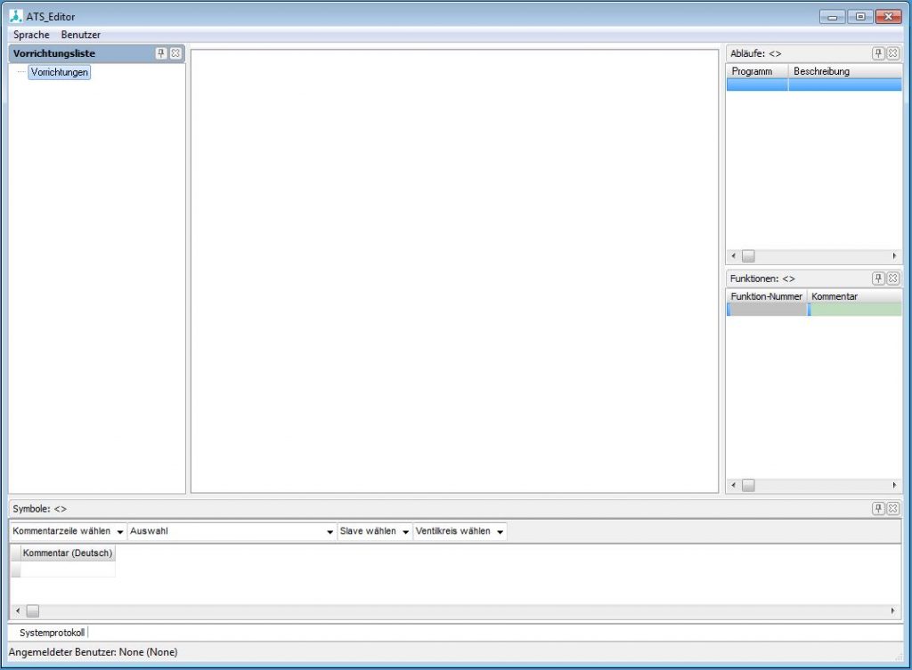 Programmierung von Spannprogrammen vereinfachen 1 Initial
