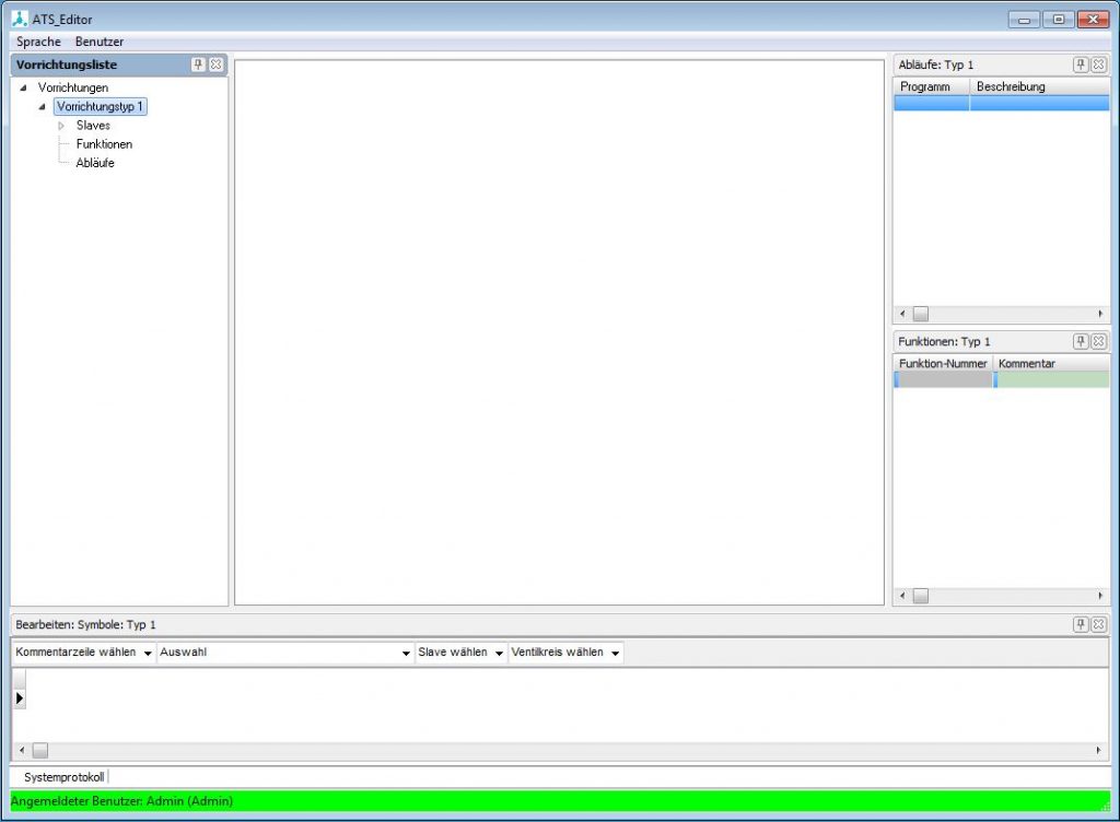 Programmierung von Spannprogrammen vereinfachen 2 Ein Typ erstellt