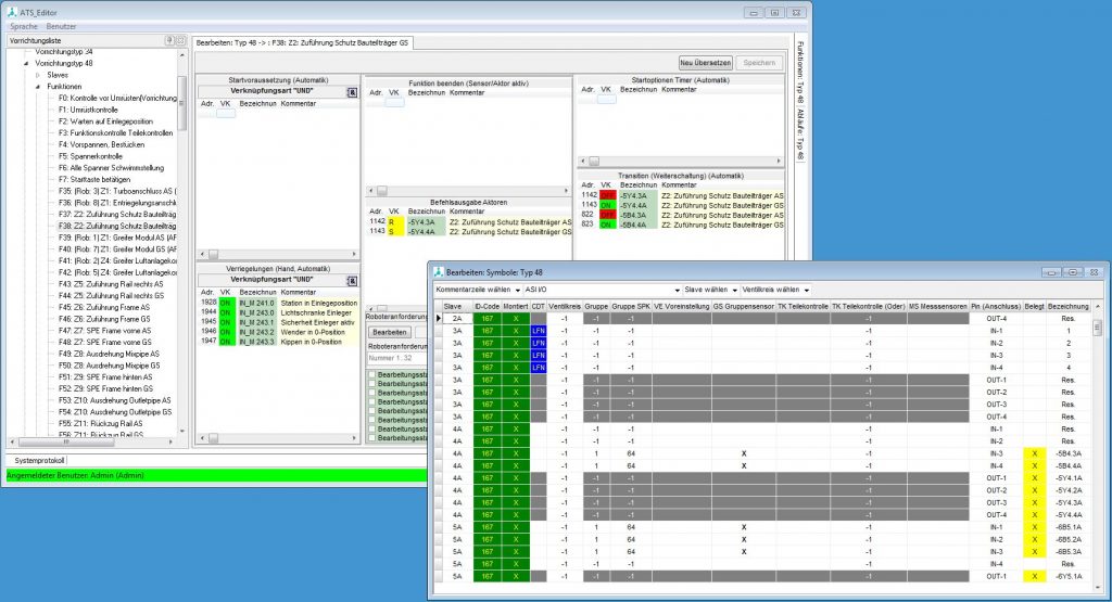 Programmierung von Spannprogrammen vereinfachen 4 Funktion in Bearbeitung