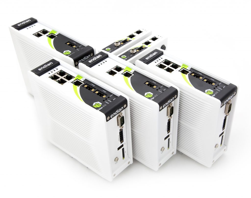 Maschinendaten in wenigen Tagen digitalisieren 2 Endian 4i Edge Hardware