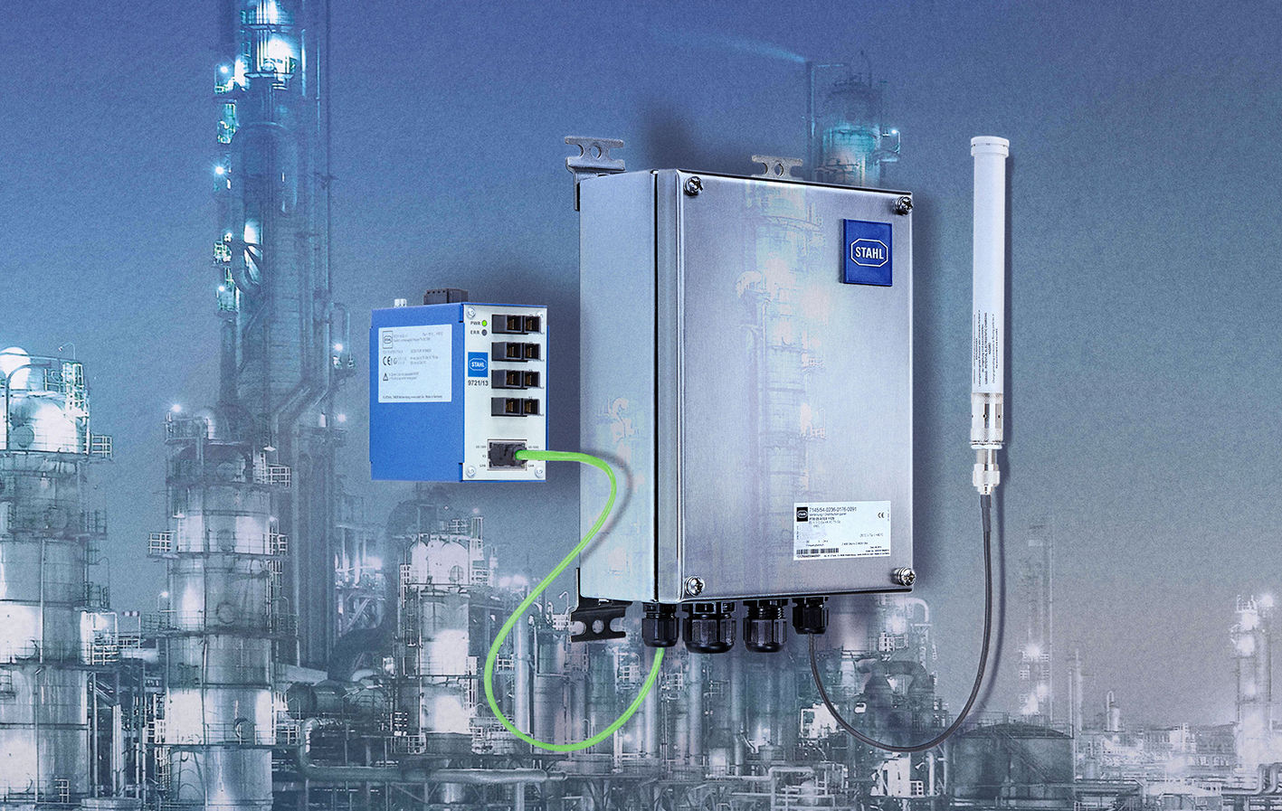 Nahtlose Verbindung von Ex-Schutz und Industrial Ethernet