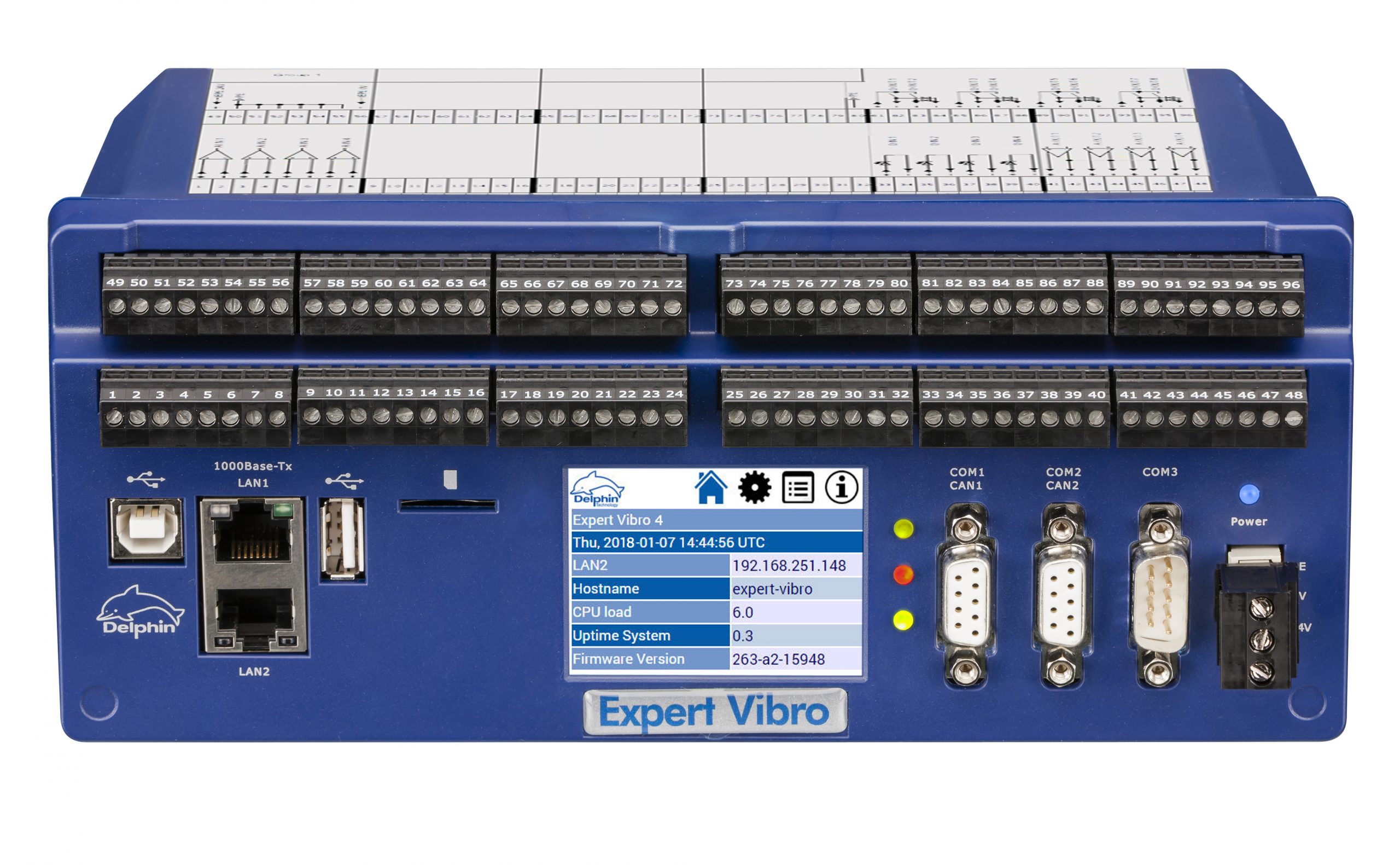 Schwingungsmessung mit vier bis 16 Eingängen 3 Schwingungsmessung
mit vier bis 16 Eingängen