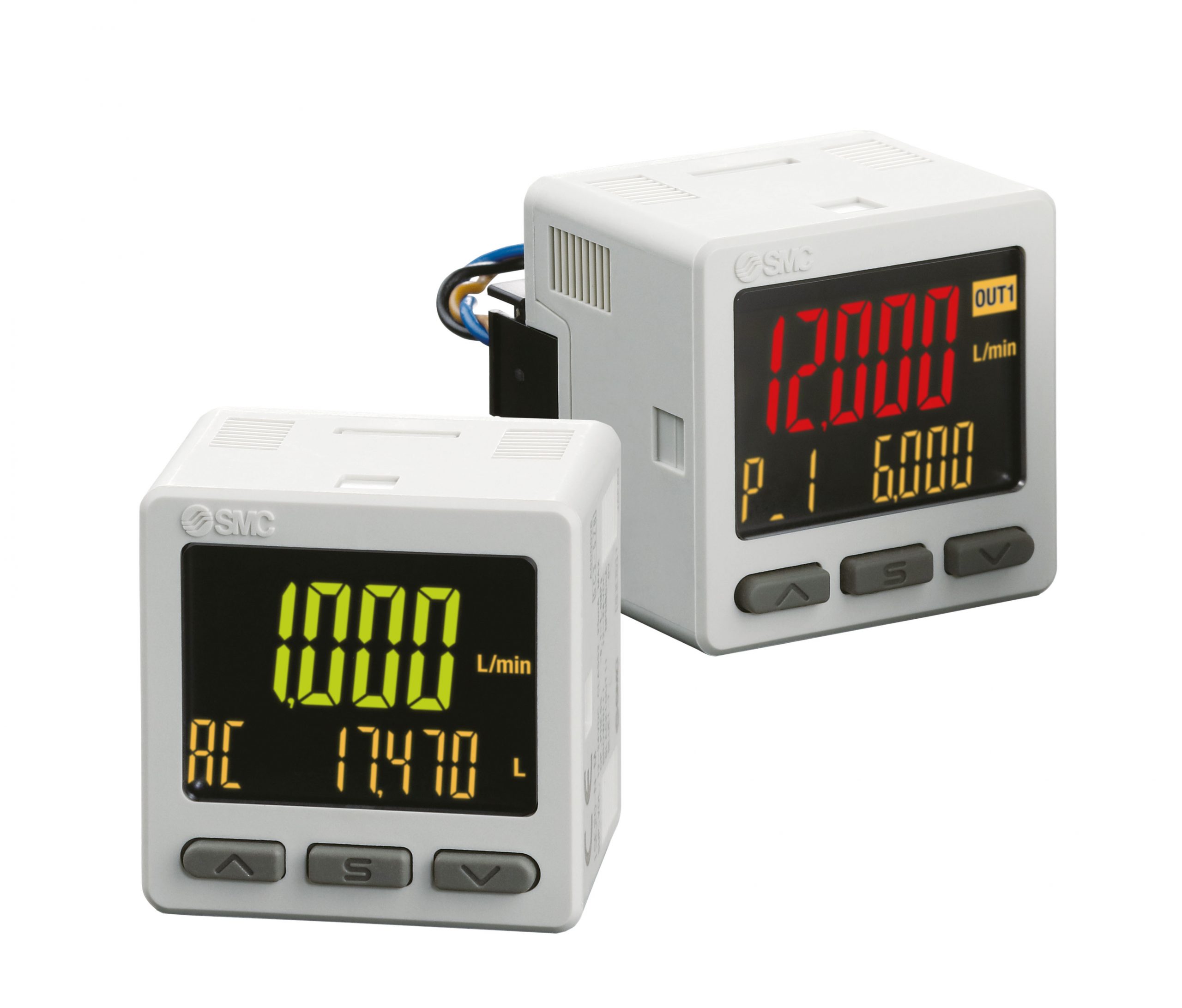 Externe Durchflussanzeigen