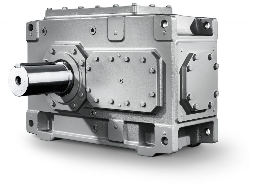 Becherwerksantriebe mit Hilfsantrieb 4 Flender FZG-Zahnradgetriebe