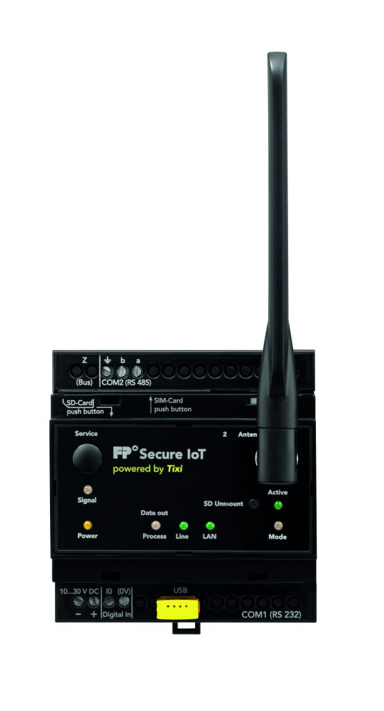 Die Relaisstation der Edge-Infrastruktur ohne Abhängigkeiten 1 Das modular erweiterbare 'OTGuard'-System ermöglicht das Retrofit und auch die Neuausrüstung größerer Maschinen und Anlagen.