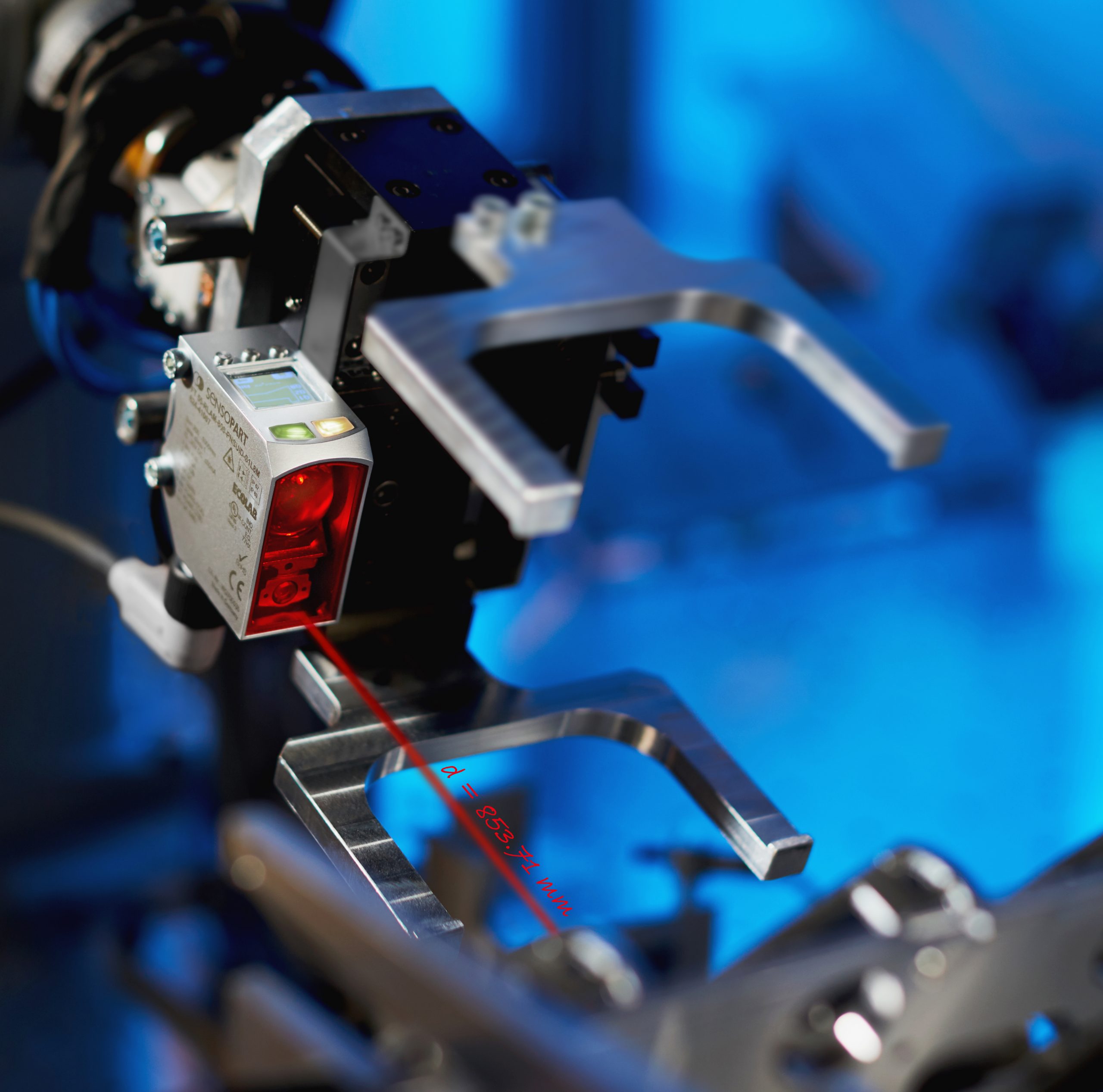 Triangulationssensor mit IO-Link