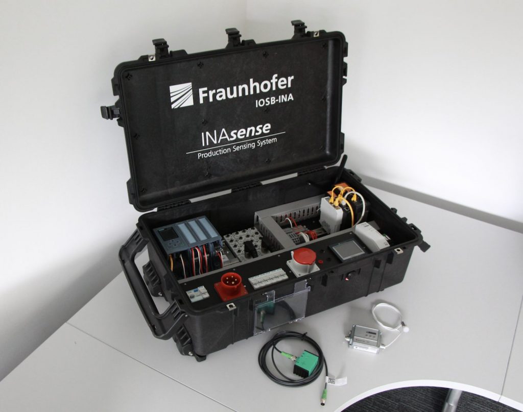 Macht Sinn 1 Bei dem mobilen Produktionsdatenerfassungssystem Inasense erheben verschiedene Sensortypen die Daten, die das System ohne zusätzliche Hardware dann zur Verarbeitung in die Cloud sendet.