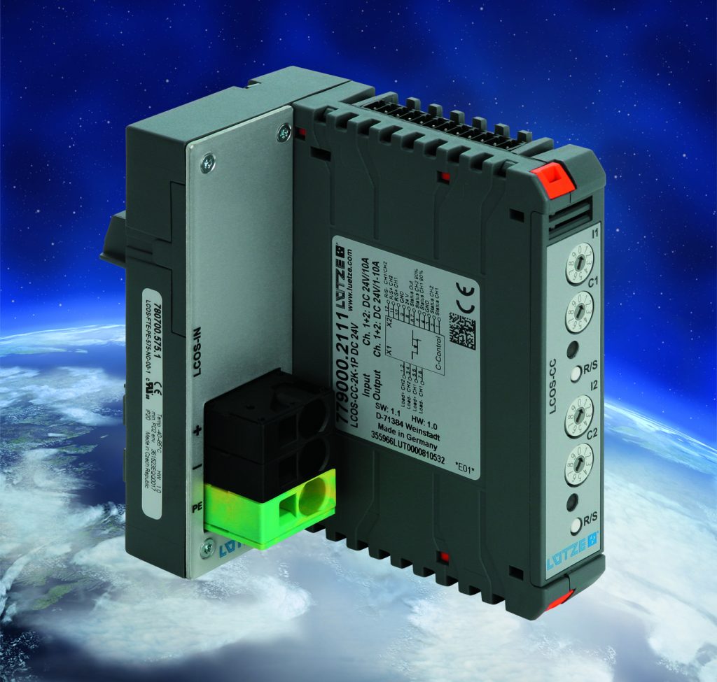 10ADC-Modul zur Stromüberwachung 1 Die 10A DC Stromüberwachung LCOS CC erfüllt
als „Supplementary Protection Device“ die UL 508 und UL 2367.