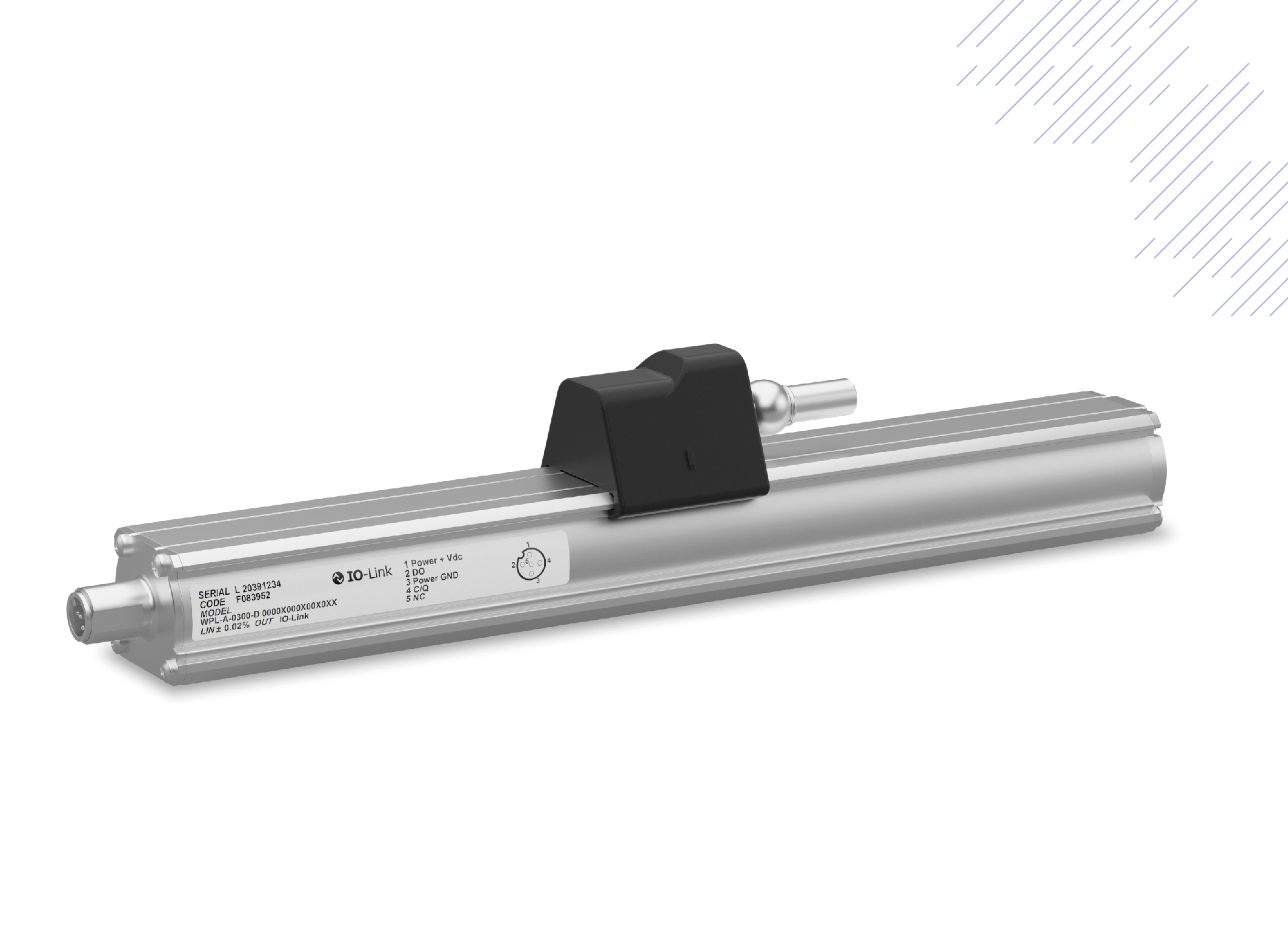 Magnetostriktive Sensoren mit IO-Link