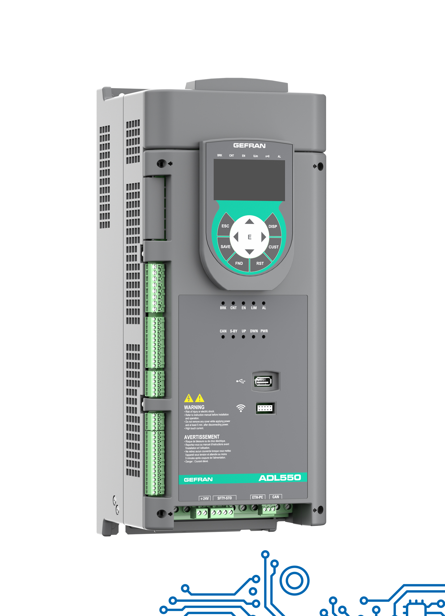 Frequenzumrichter für Aufzüge 2 Frequenzumrichter
für Aufzüge