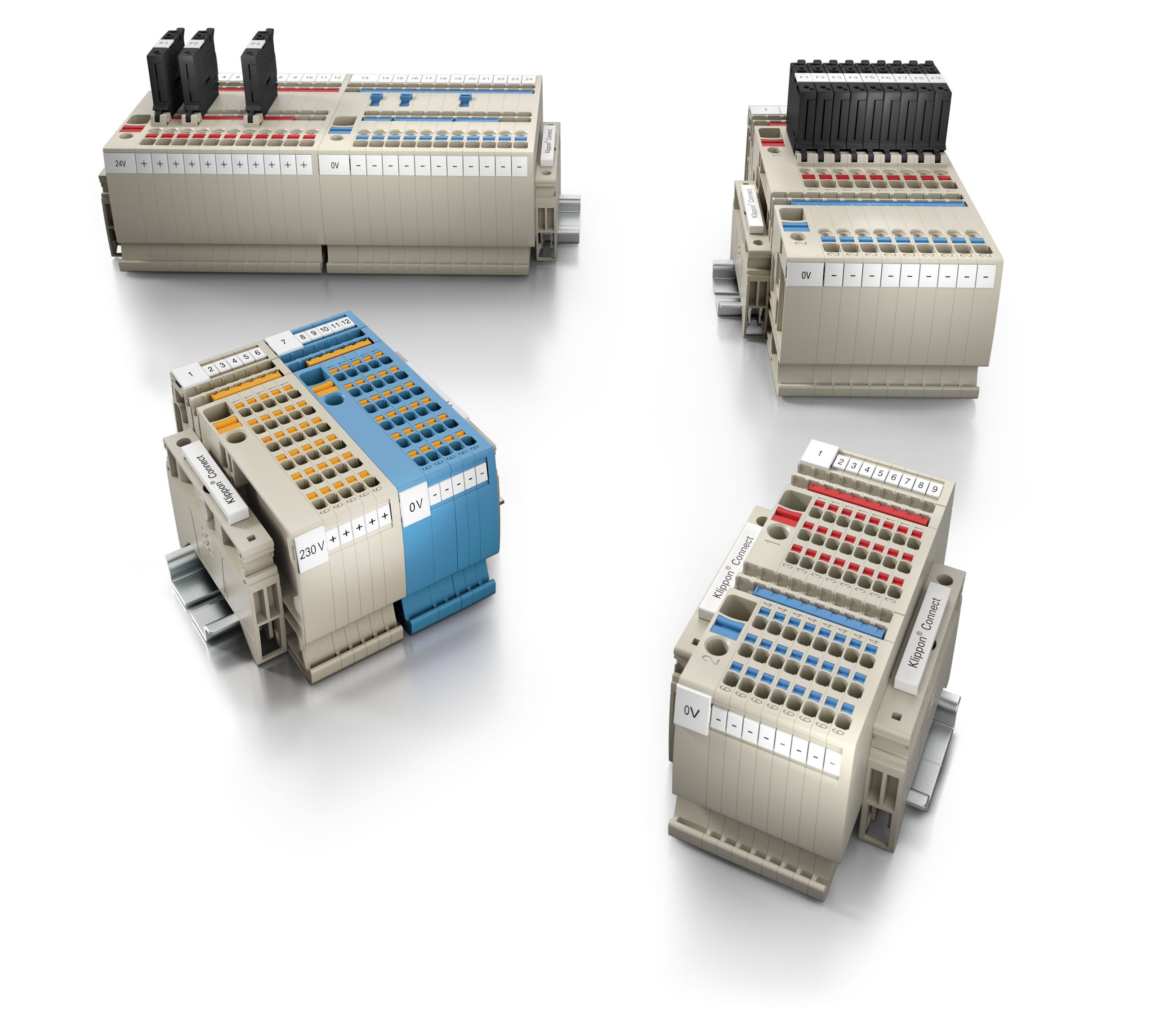 Kompakte Reihenklemmen 4 Kompakte Reihenklemmen