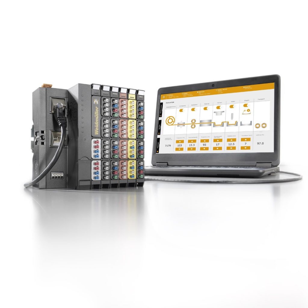 Automatisierungslösung mit Web-based Engineering 2 GR U Control Laptop HA 1 1