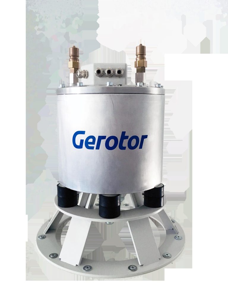 Schwungmassenspeicher als Klimaschützer 1 Der Hochleistungsspeicher Gerotor HPS ermöglicht in industriellen Anwendungen Verbrauchsreduktionen durch Rekuperation.