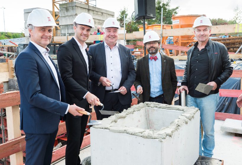 Grundsteinlegung für den neuen Hauptsitz von Wibu-Systems