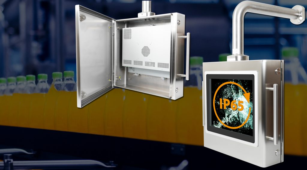 Panel-PCs im individualisierbaren Edelstahlgehäuse 1 HAWK CF Pressebild