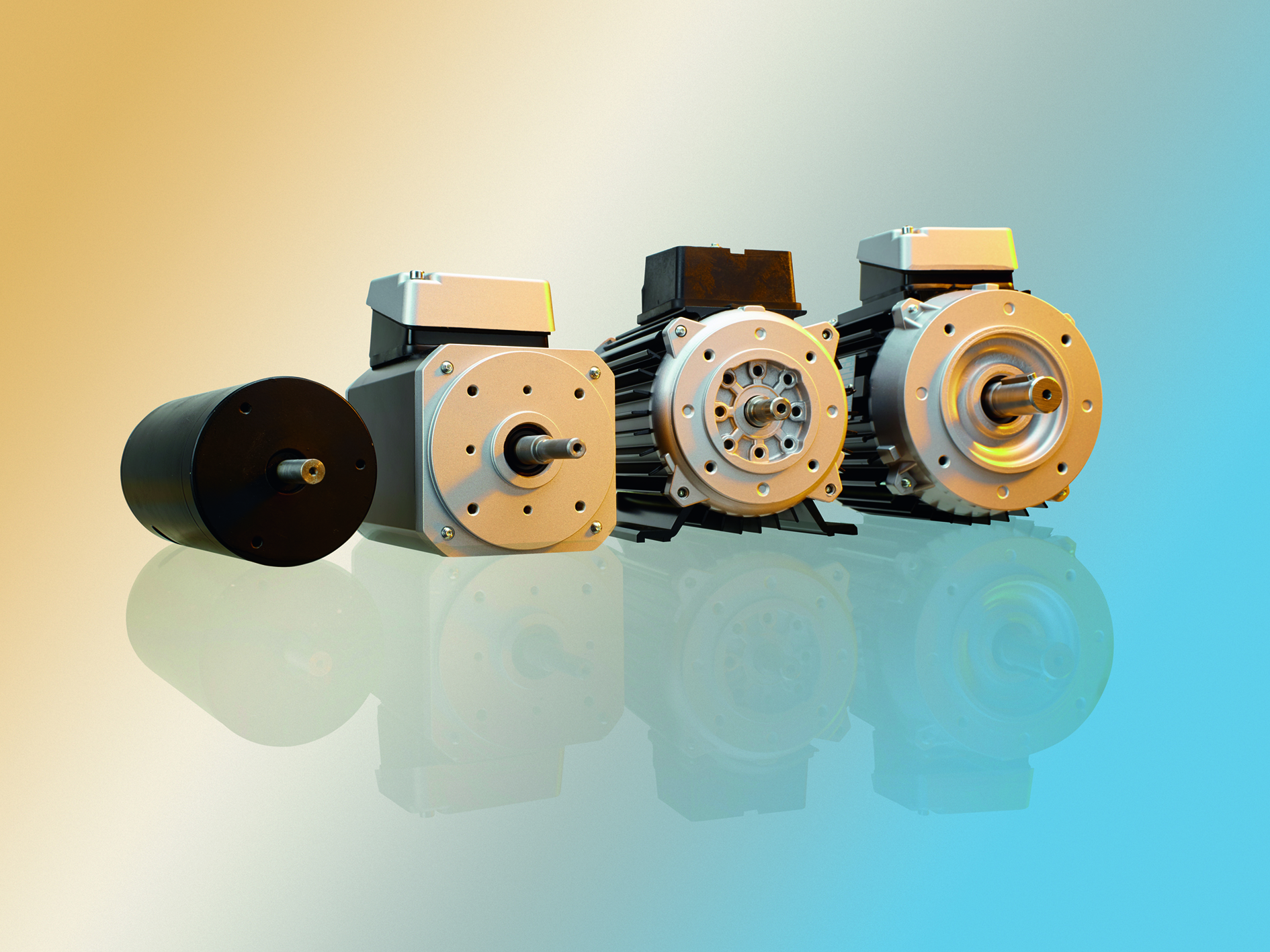 Synchronmotoren in vier neuen Baugrößen 10 Synchronmotoren in vier neuen Baugrößen