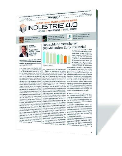 I40M: Die neue Zeitschrift für die vierte industrielle Revolution