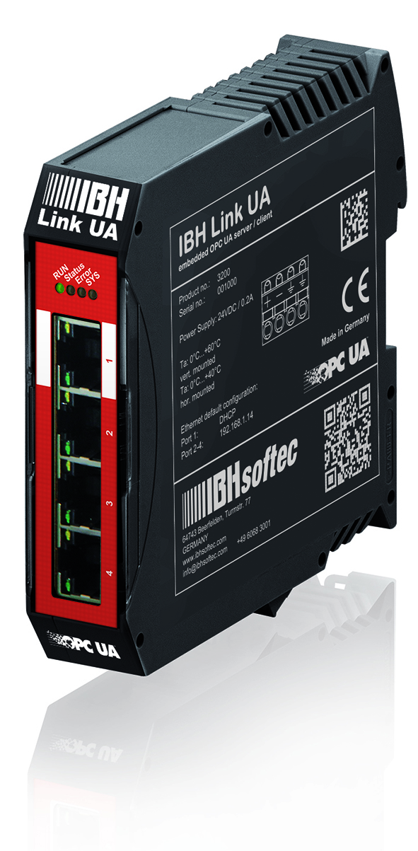 Embedded-OPC-UA-Server/Client Gateway mit Firewall