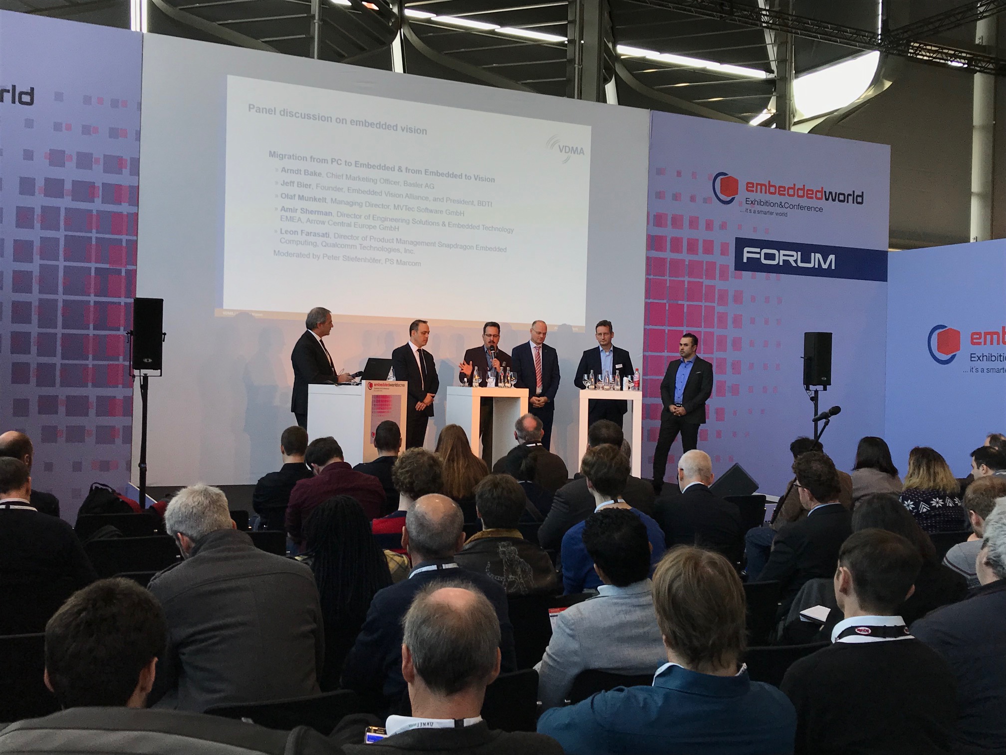 VDMA-Podiumsdiskussion: Embedded Vision