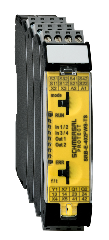 Neue Sicherheitsrelaisbausteine mit bis zu drei Funktionen in einem Gerät