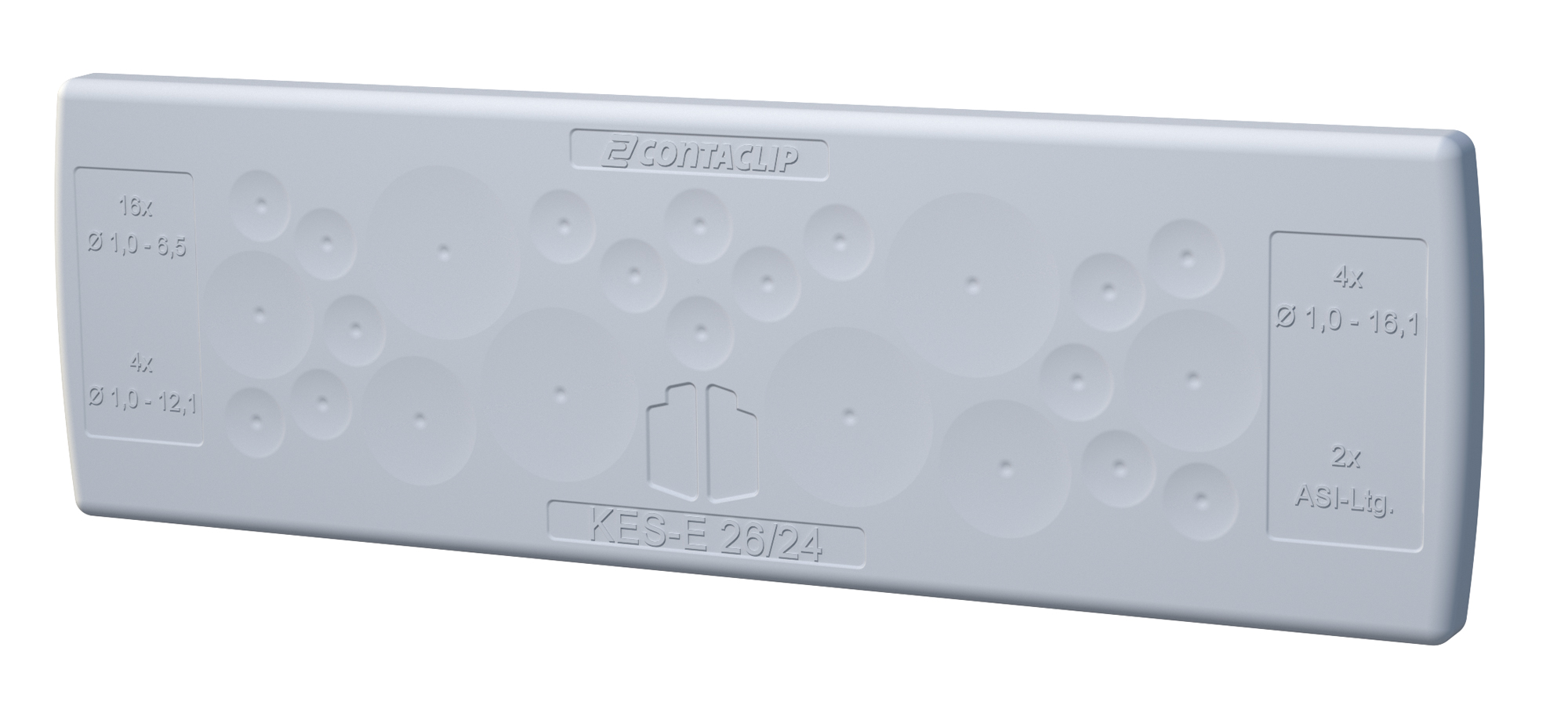 Kabeleinführungsplatten ohne Verschraubung