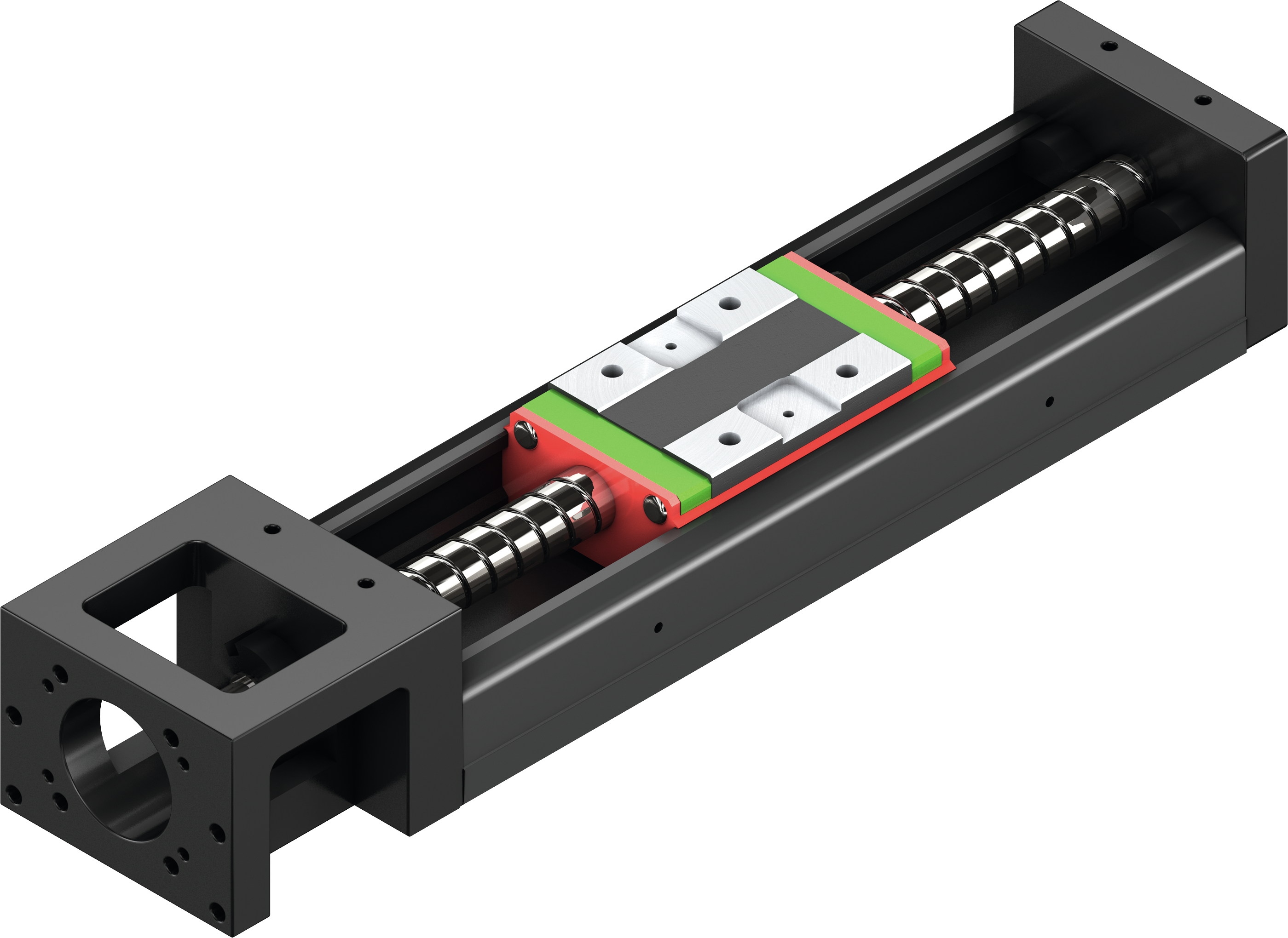 Linearachsen mit vierreihiger Führung 2 Linearachsen mit vierreihiger Führung
