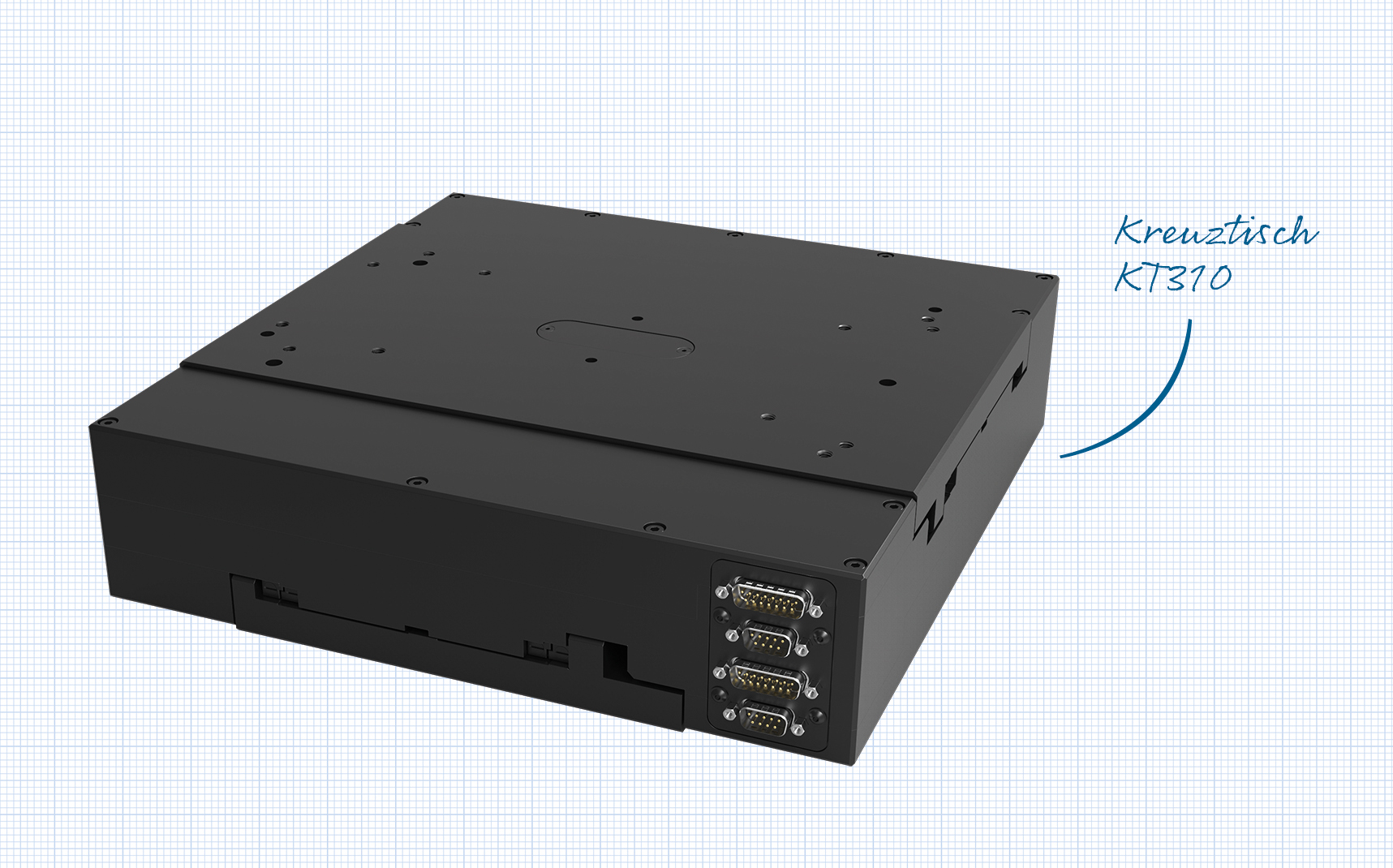 Kreuztisch für die Positionierung