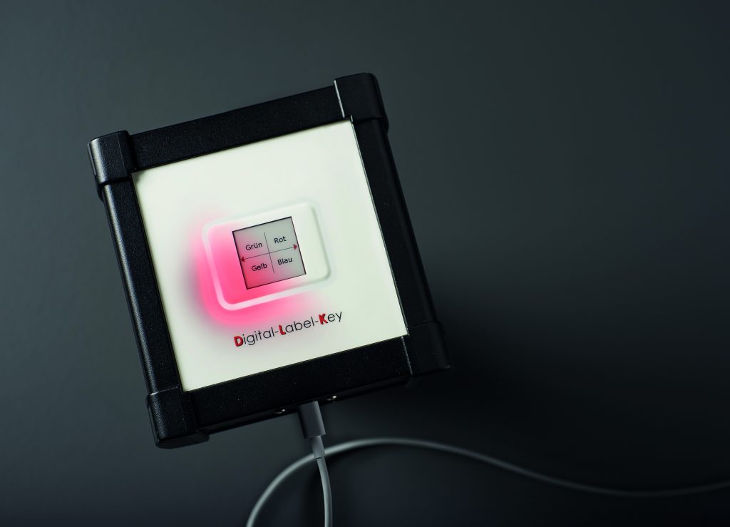 Digital beschreibbare Tasten und Folien 1 Kundisch DigitalLabelKey Digital Label Key DLK