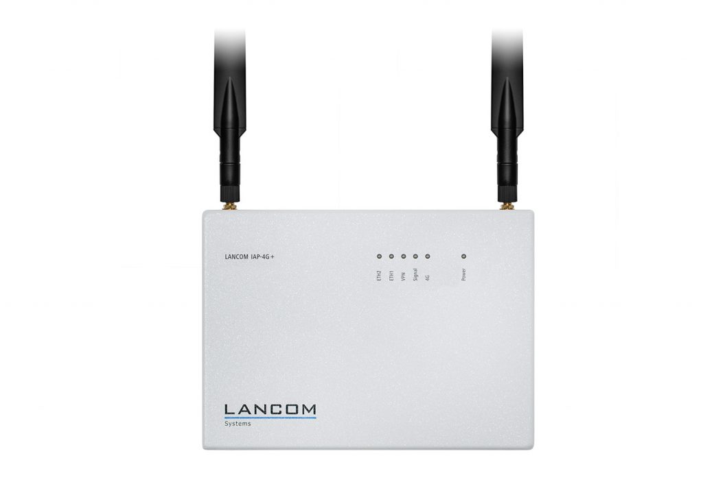 Neuer LTE-Router für anspruchsvolle Umgebungen 2 Der neue LTE-Router von Lancom verfügt über ein Vollmetallgehäuse mit erhöhter Staubdichtigkeit und ist für Temperaturen von -20 bis +50°C geeignet.