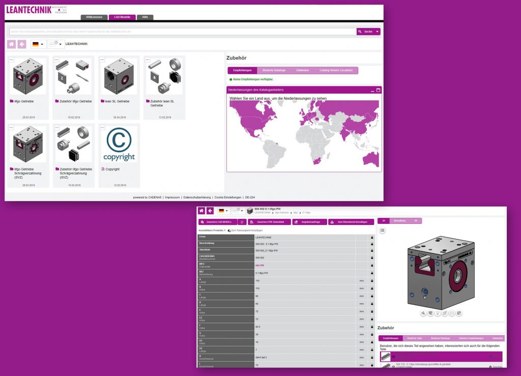  Mit dem neuen Produkt-Konfigurator von Leantechnik k&ouml;nnen Konstrukteure ganz einfach die Leantechnik -Bauteile konfigurieren, die sie f&uuml;r ihr Projekt ben&ouml;tigen