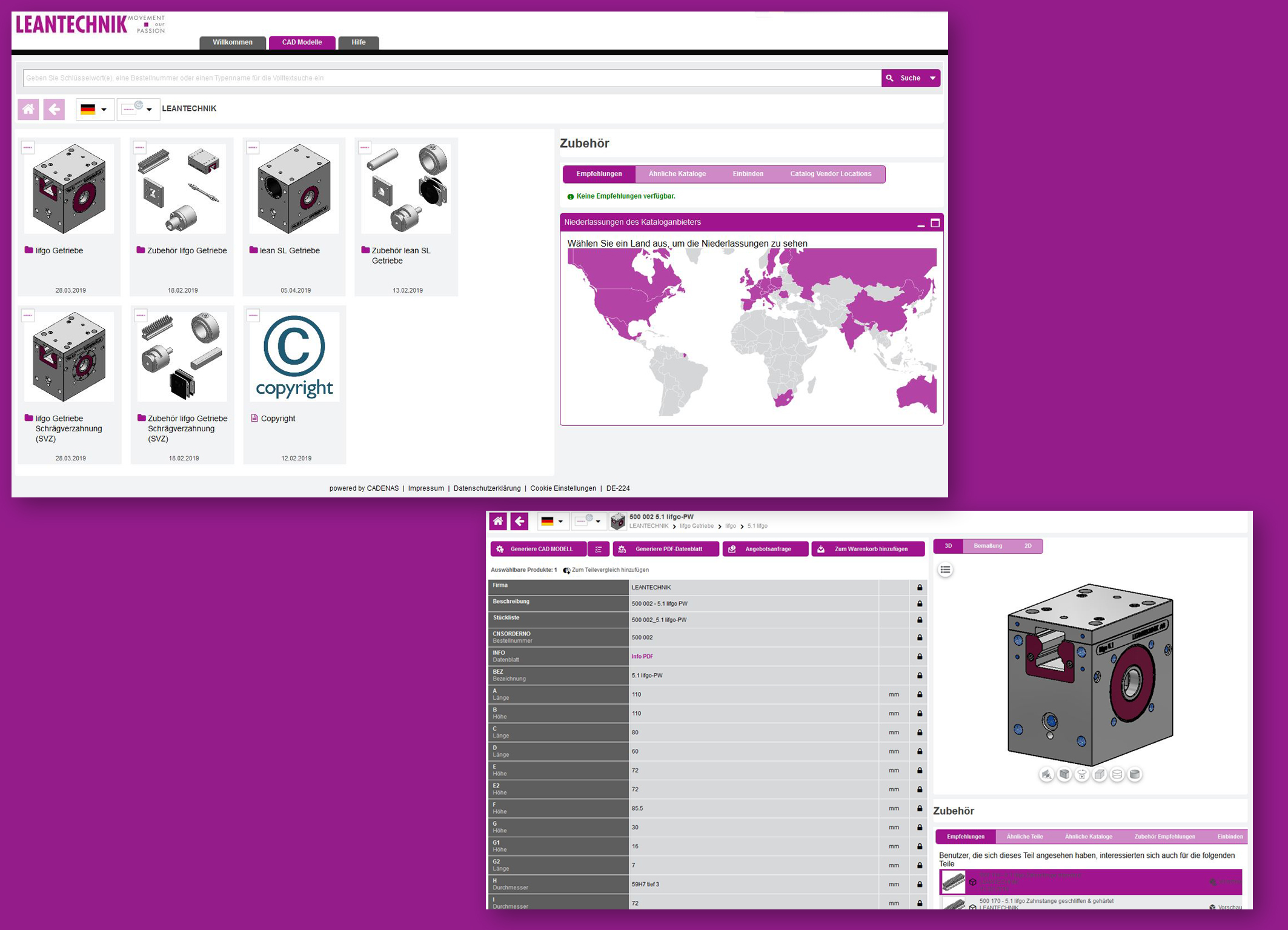Zahnstangengetriebe selbst zusammenstellen 4 Zahnstangengetriebe
selbst zusammenstellen