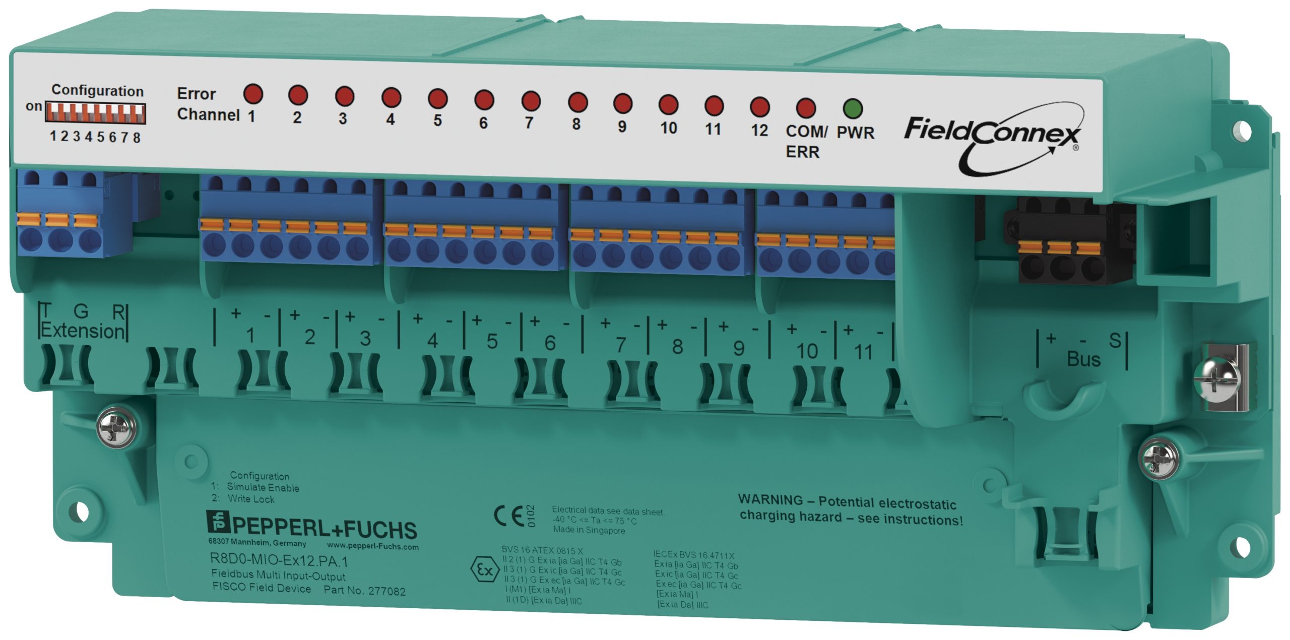 Eigensichere Multi-I/O-Komponente 3 Eigensichere Multi-I/O-Komponente