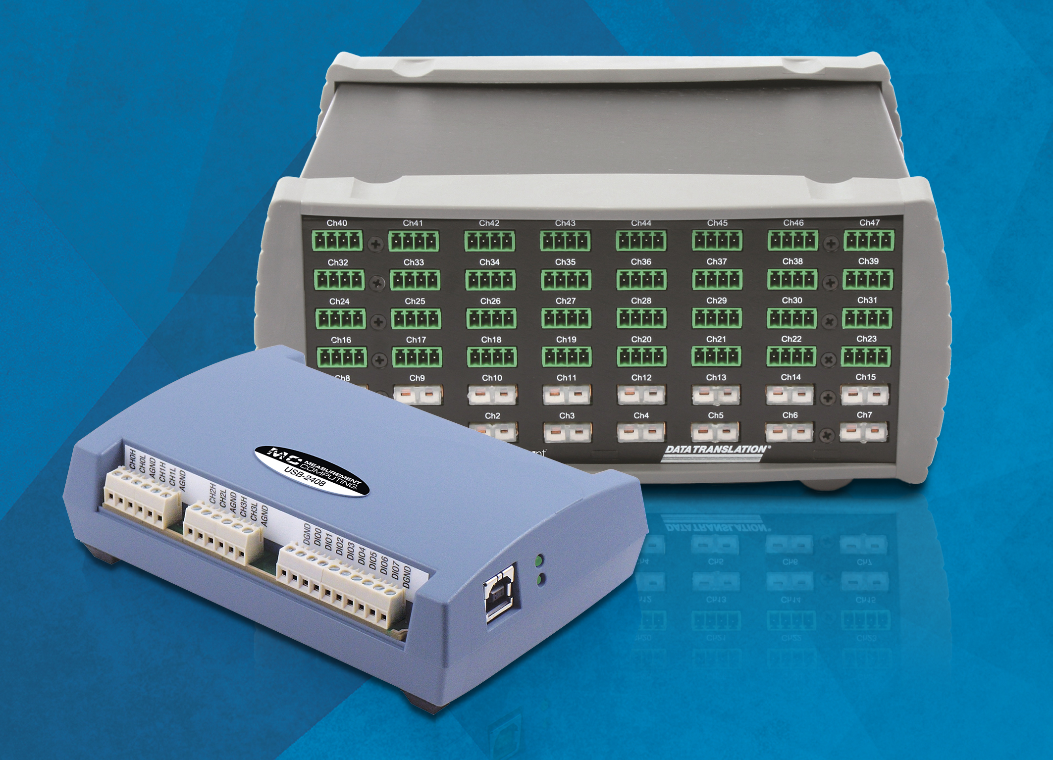 Temperaturmessmodule mit 24-Bit-Auflösung