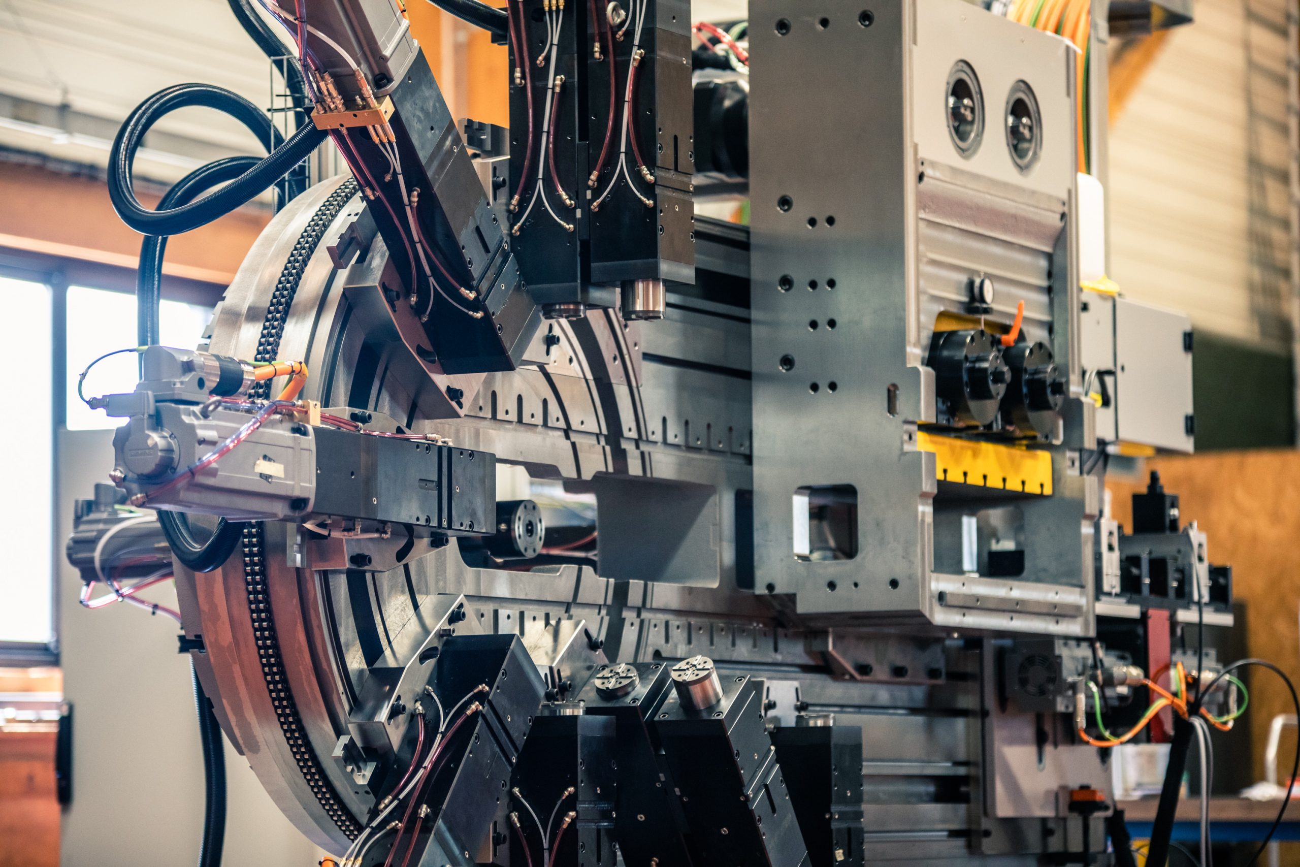 Highspeed-Schlittenfahrt