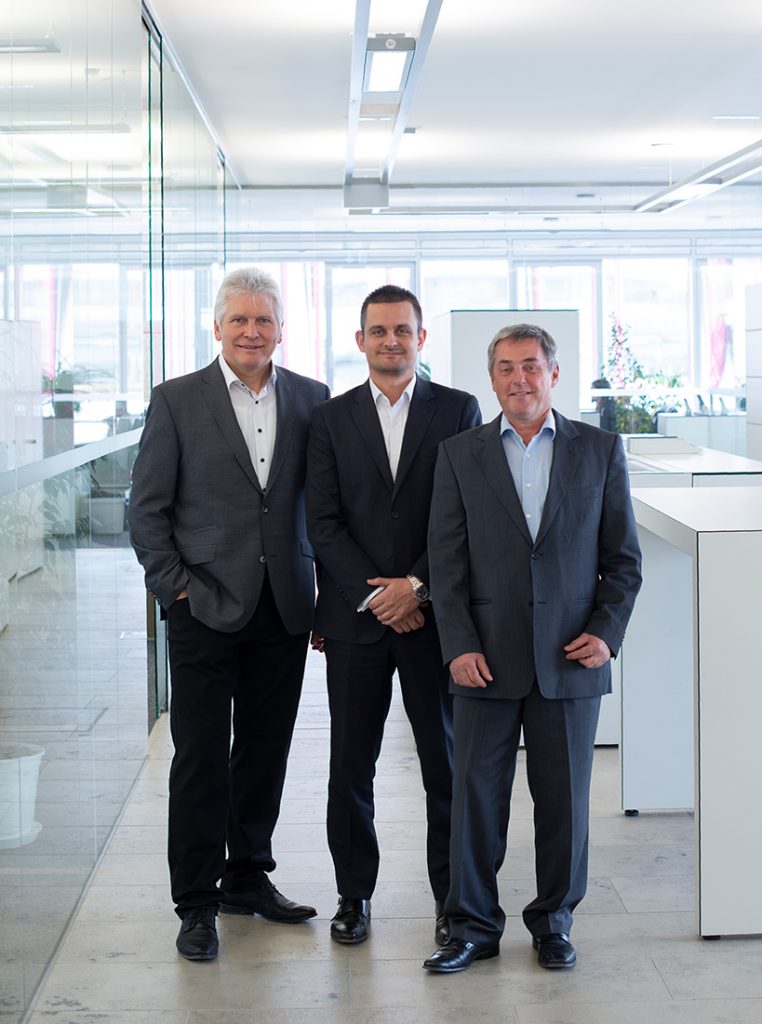 v.l.n.r.: Klaus Mang, J&uuml;rgen Ries, Werner Kreibl