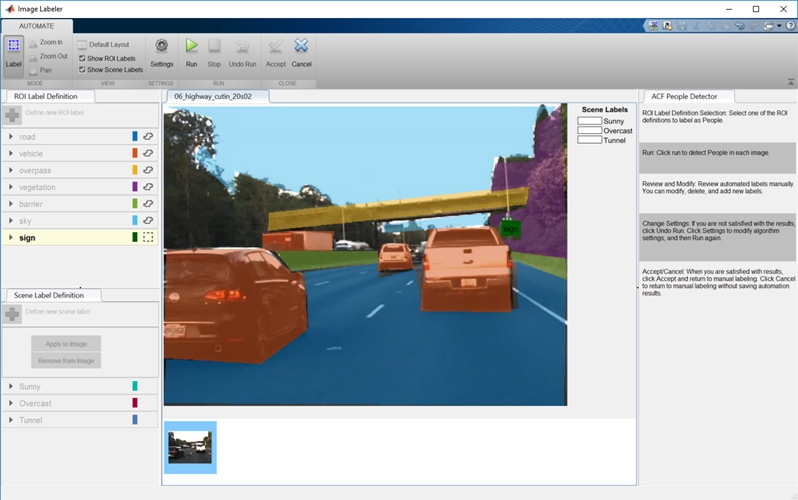 App zur Kennzeichnung einzelner Pixel
