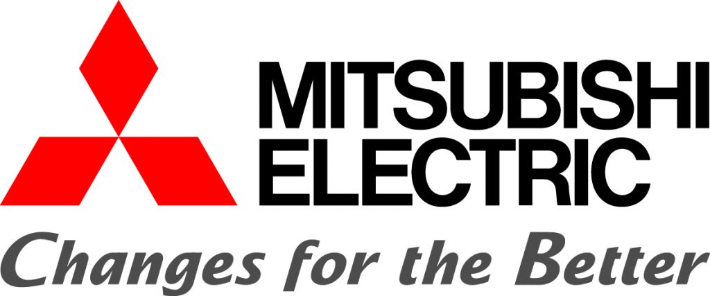 Mitsubishi Logo mit Corp Statement