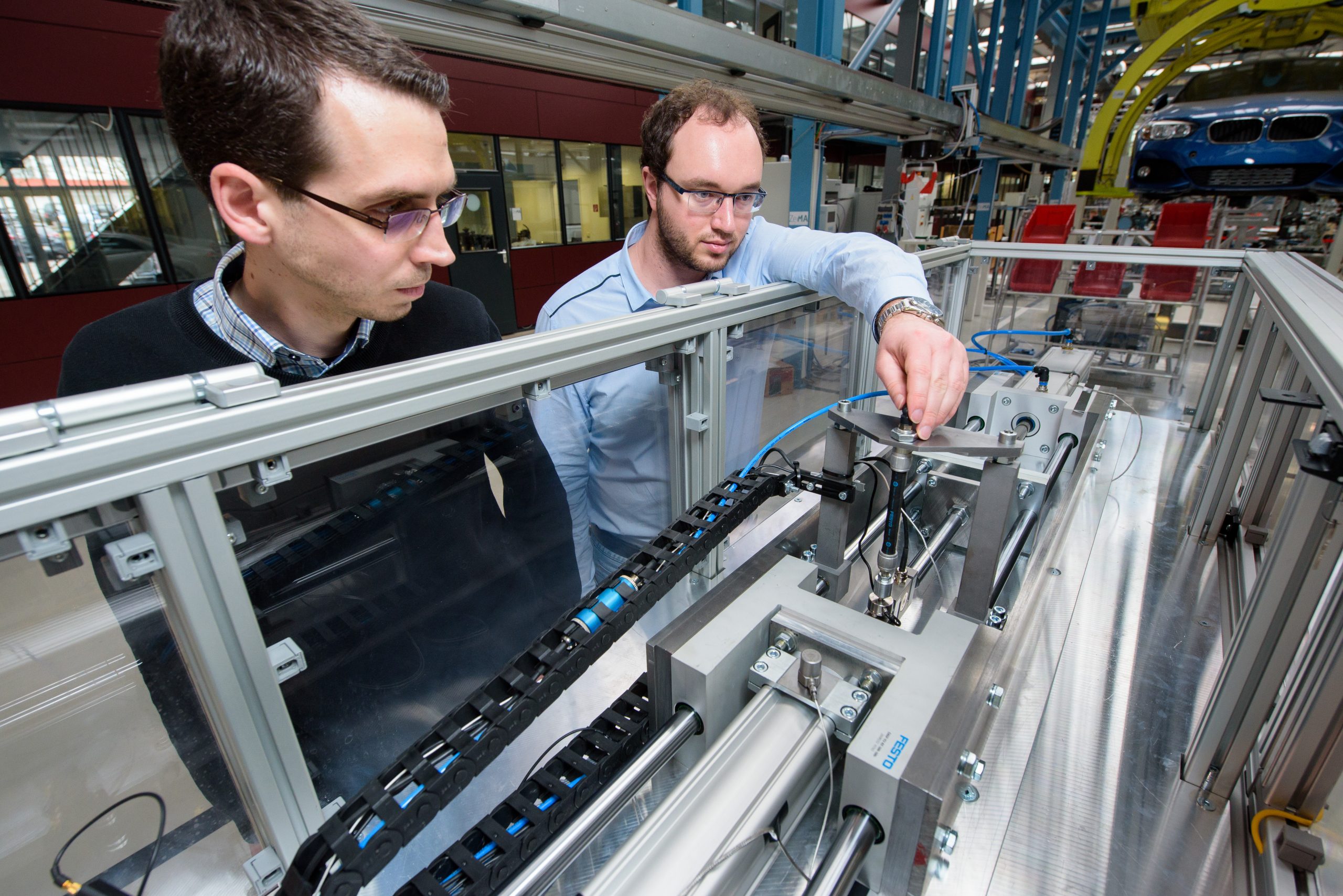 Damit Industrieroboter nicht heiß laufen