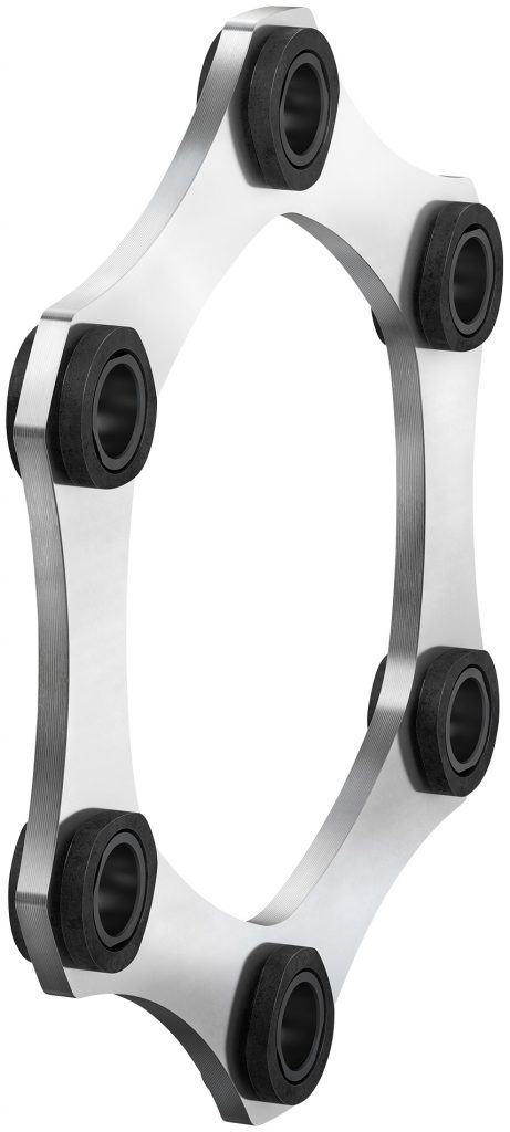 Flexibler Antriebsstrang für Lüfter und Sichter 4 N ARPEX Kupplung