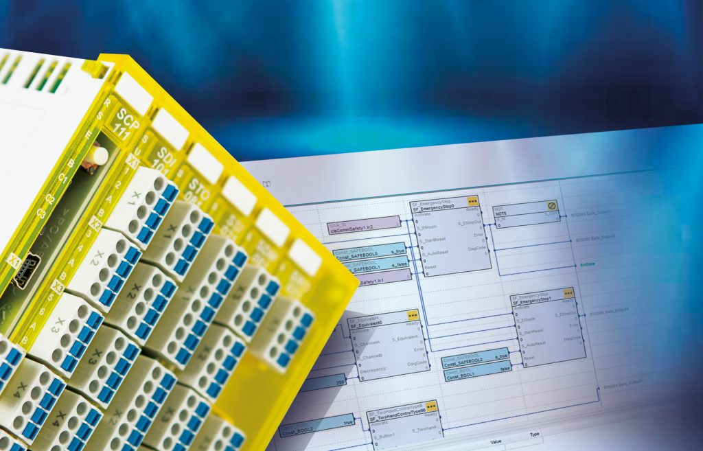 Safety für die Maschinen von morgen 1 Das S-DIAS Safety-System im Pocketformat ermöglicht flexible Safety-Lösungen für modulare Maschinen- und Anlagenkonzepte 4.0.