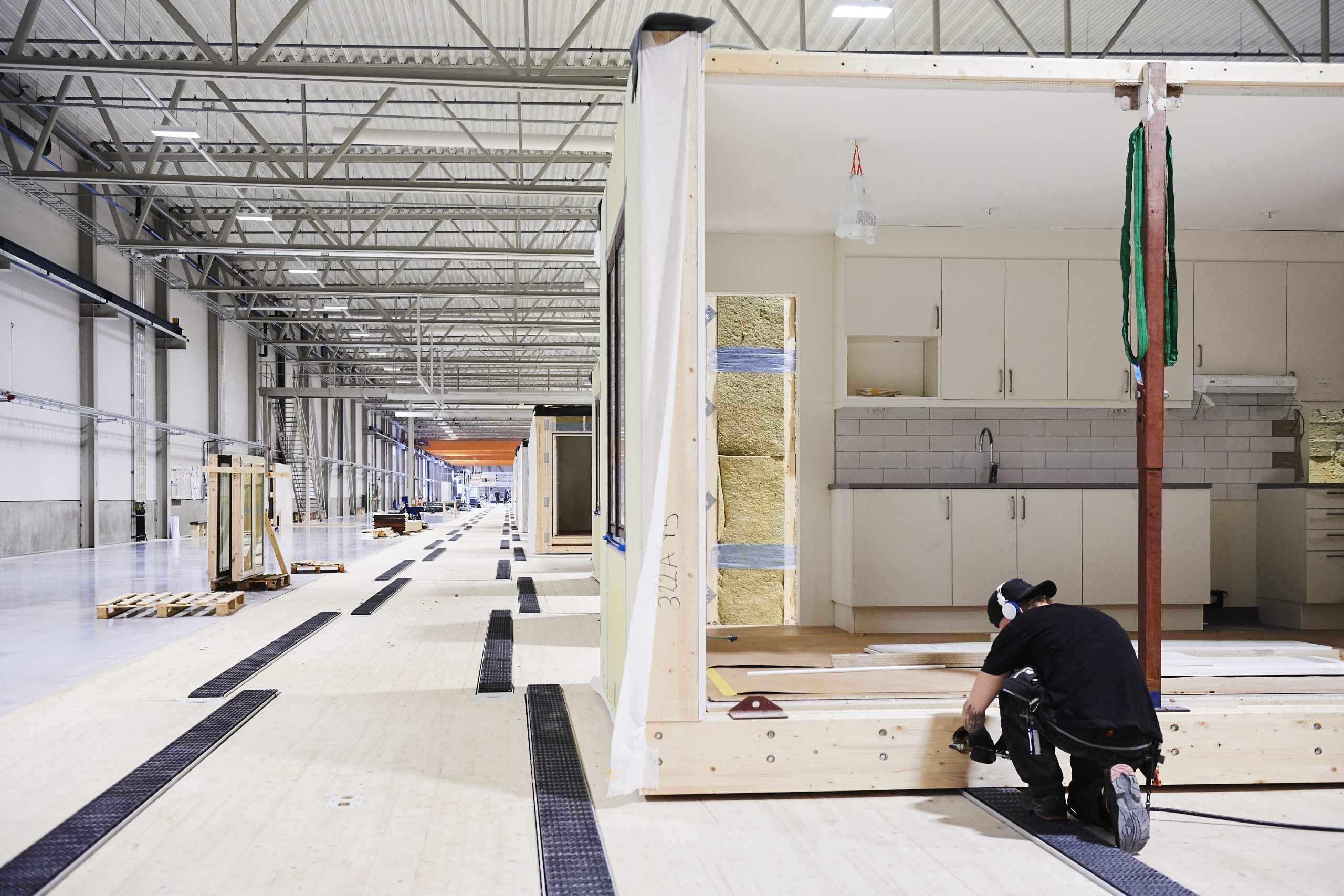 Hausproduktion auf Hochtouren