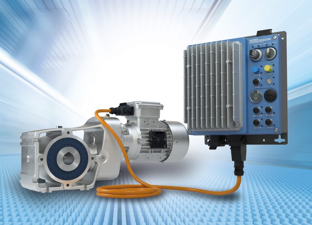 Antriebe für vernetze Intralogistikanlagen 1 NORD LogiDrive 1