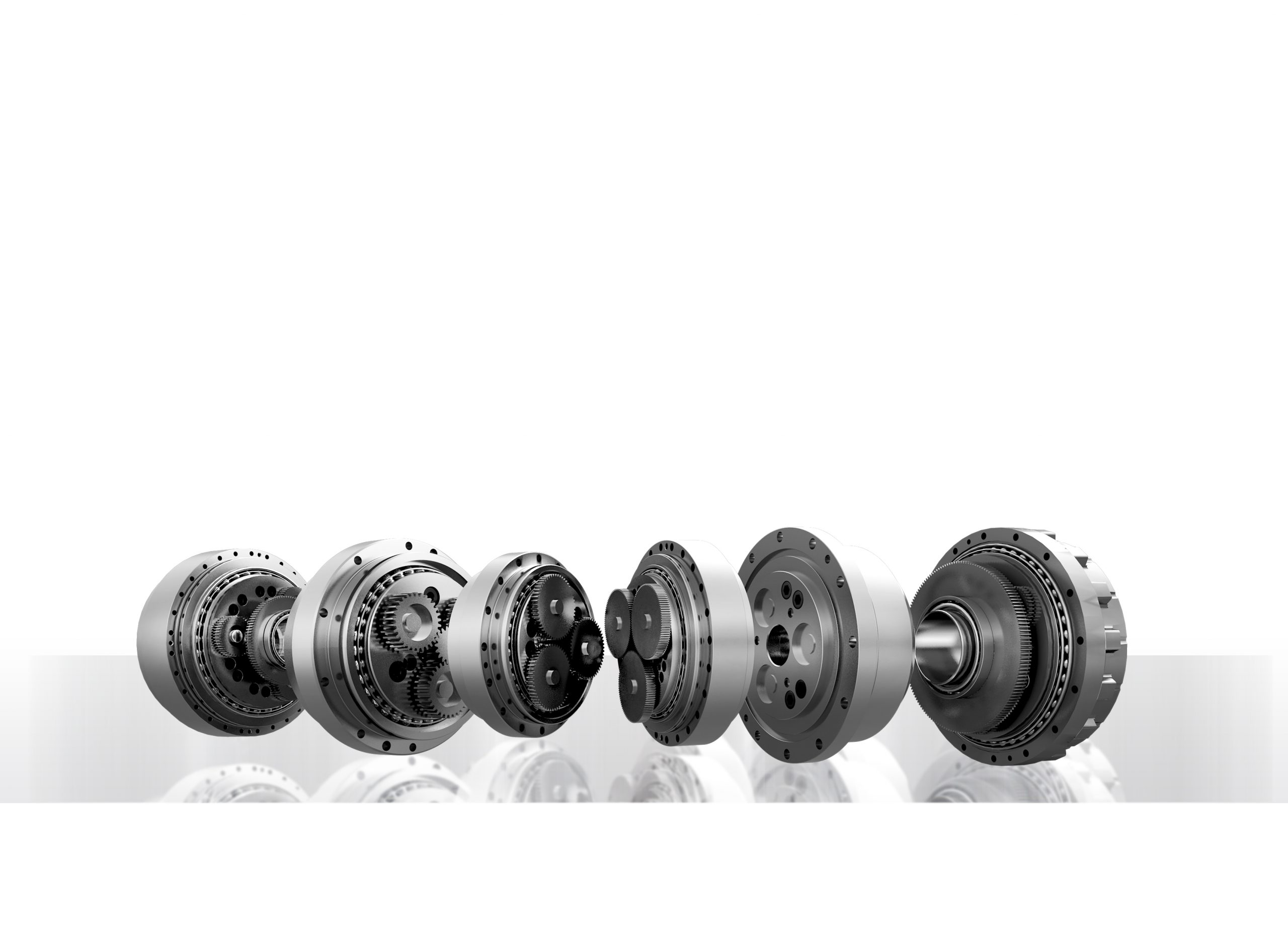 Getriebe mit hohem Wirkungsgrad