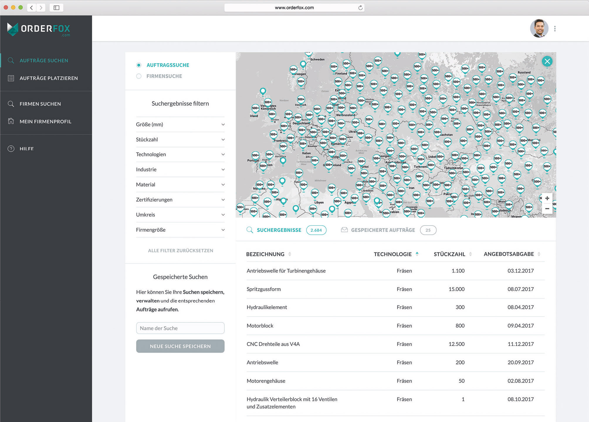 Neue Online-Plattform für die CNC-Branche